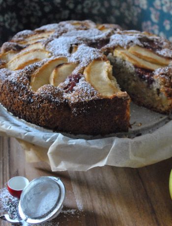 torta di mele e fichi