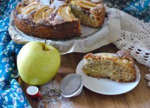 torta di mele e fichi