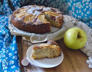 torta di mele e fichi