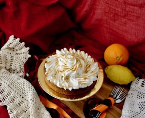 Citrus meringue pie