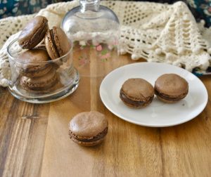 macarons al cacao