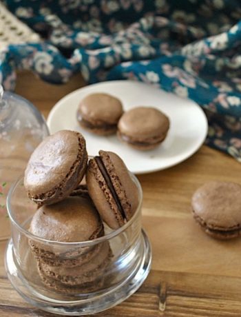 macarons al cacao