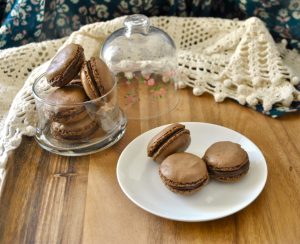 macarons al cacao