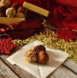 tartufini al cioccolato