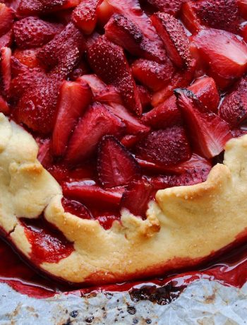 crostata rustica alle fragole