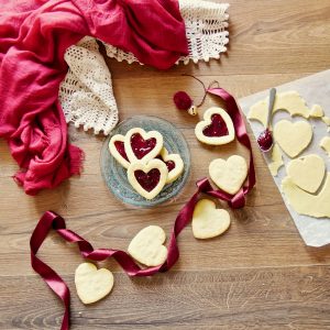 biscotti ripieni per San Valentino