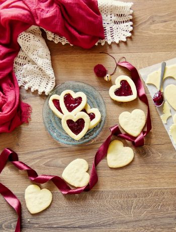 biscotti ripieni per San Valentino