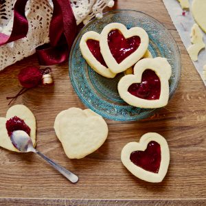 biscotti ripieni per San Valentino