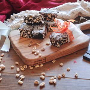 barrette riso soffiato e cioccolato